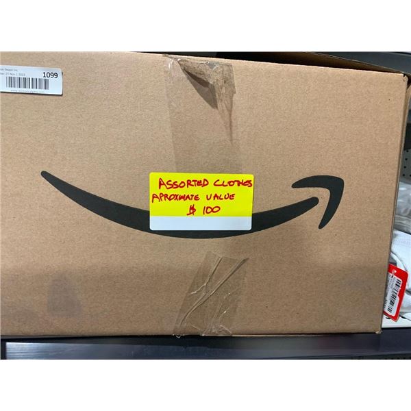 Assorted lot of Amazon Clothing Approximated Value $100.00+