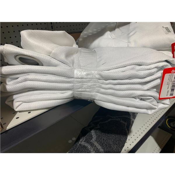 Ecologee Blackout Curtain Pair 52"x90" White