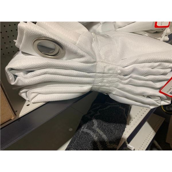 Ecologee Blackout Curtain Pair 52"x90" White