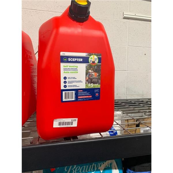 Scepter Self Venting Gasoline Container 25 L