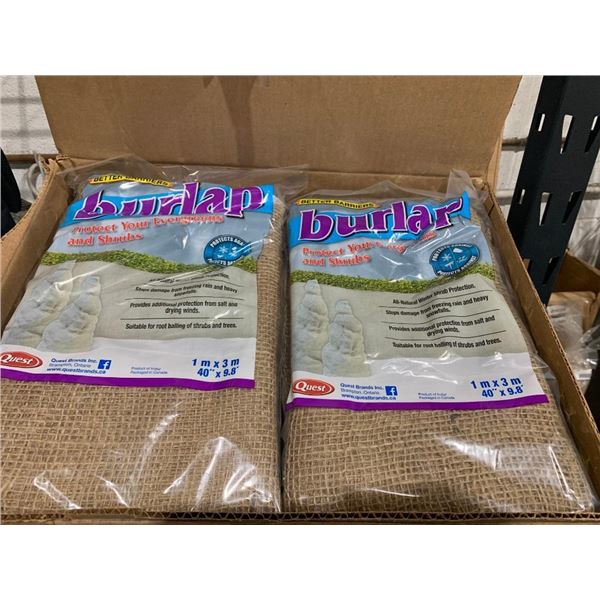 Better Barriers Burlap Shrub Protection 1m x3m Case of 12