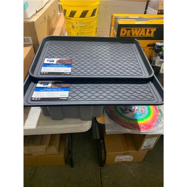 Techno Boots Classic Set of 2 All Weather Boot Trays