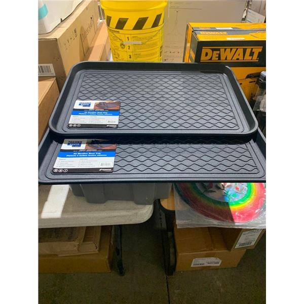 Techno Boots Classic Set of 2 All Weather Boot Trays