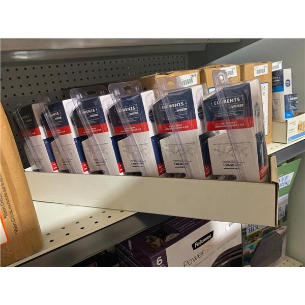 Weiser Elements Keyed Entry Beverly Bronze Chrome Lot of 6