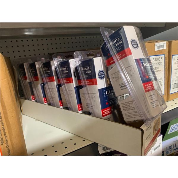 Weiser Elements Keyed Entry Beverly Bronze Chrome Lot of 6