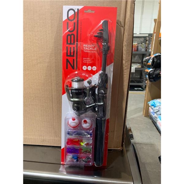 Zebco Ready Tackle Telescopic All in One Fishing Rod