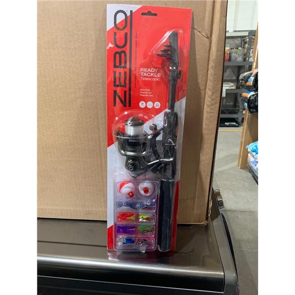 Zebco Ready Tackle Telescopic All in One Fishing Rod