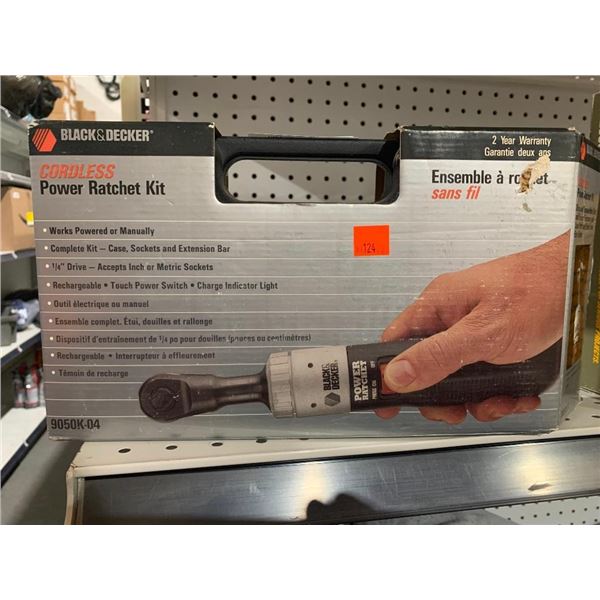 Black & Decker Cordless Power Ratchet Kit