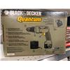 Image 2 : Black & Decker Quantum 9.6V 2 Speed Cordless Drill/Driver w/ Keyless Chuck