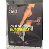 Image 2 : FLO360 5LB Set Dumbbells 2.5Lbs Each