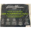 Image 2 : Eddie Bauer Home Luxury All-Season Down Alternative Duvet Queen Size