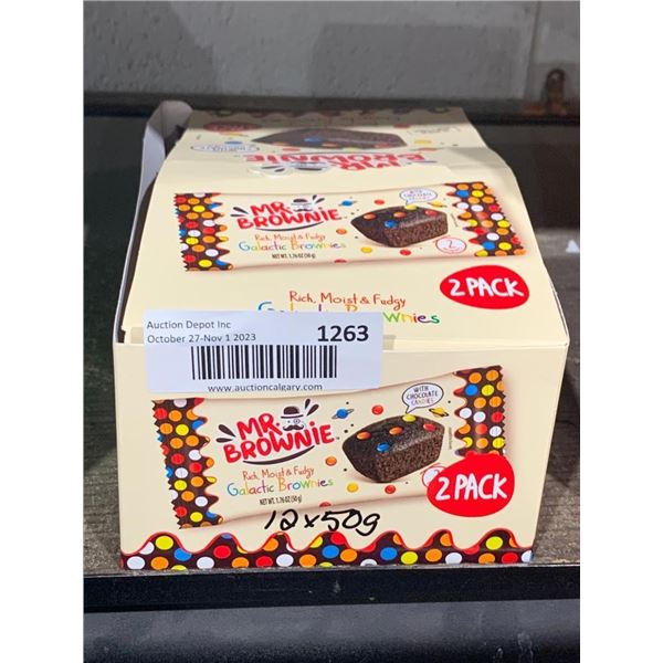 Mr Brownie Galactic Brownies 12 x 50g