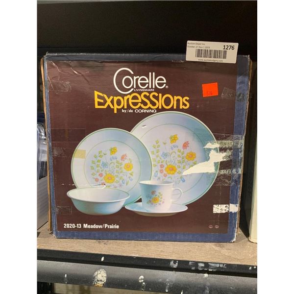 Corelle Expressions 2020-13 Meadow / Prairie 20 Pc Set
