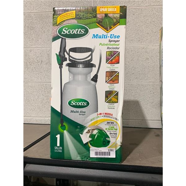 Scotts Multi-Use Sprayer 3.8 Liter 3 in 1 Nozzle