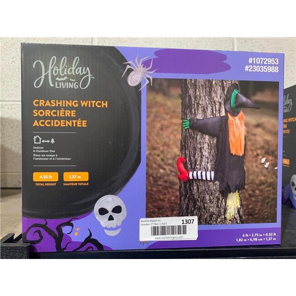 Holiday Living Crashing Witch 6' x 2.75" x 4.52'