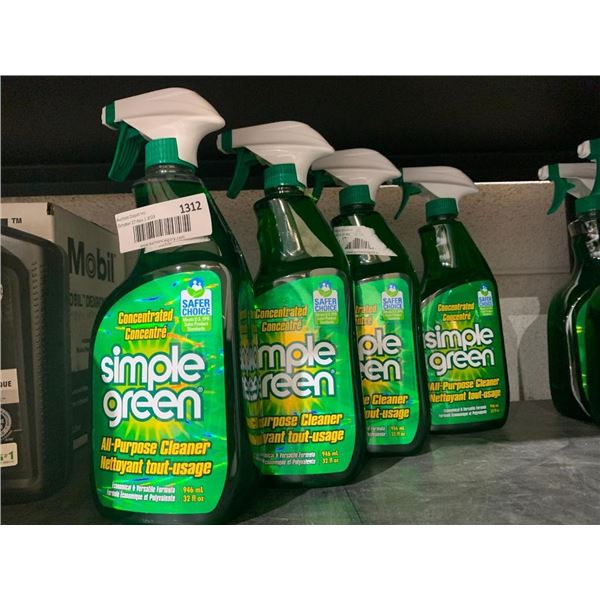 Simple Green Concentrated All Purpose Cleaner 946ml  x 4