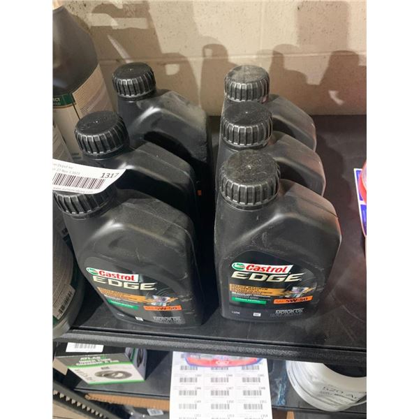 Castrol Edge SAE 5W-30 Advanced Full Synthetic Motor Oil 1L x 6