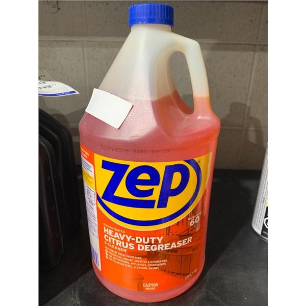 ZEP Heavy Duty Citrus Degreaser & Cleaner (makes up to 60L) 3.78L