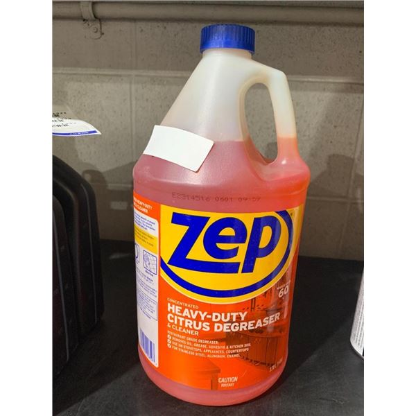 ZEP Heavy Duty Citrus Degreaser & Cleaner (makes up to 60L) 3.78L
