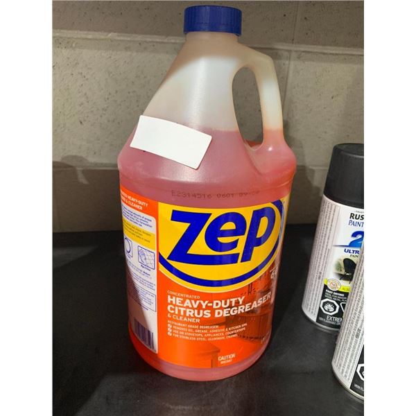 ZEP Heavy Duty Citrus Degreaser & Cleaner (makes up to 60L) 3.78L