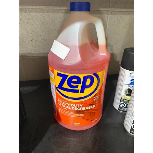 ZEP Heavy Duty Citrus Degreaser & Cleaner (makes up to 60L) 3.78L