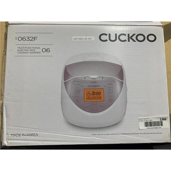 Cuckoo Multi-Functional Digital Rice Cooker
