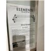 Image 2 : Elementi 44 in. x 14 in. x 7 in. Rectangle Tempered Glass Wind Screen for Granville/Hampton Fire Tab