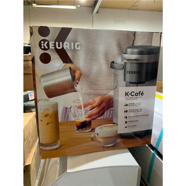 Keurig K Cafe Single Serve Coffee, Late & Cappuccino Maker