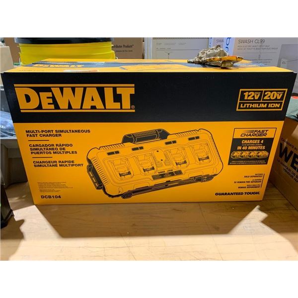 DeWalt Multi Port Simultaneous Fast Charger - 20V