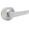 Image 2 : Lot of 8  Elements GLC331 KML26D Privacy Satin Lever - Chrome