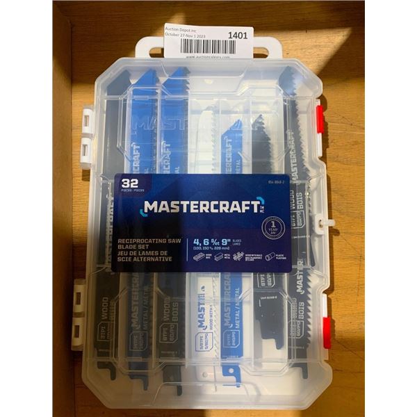 Mastercraft Reciprocating Saw Blade Set - 32 Pc