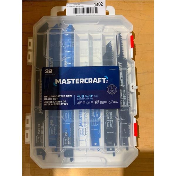 Mastercraft Reciprocating Saw Blade Set - 32 Pc
