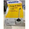 Image 2 : PlumbShop Plunge-N-Store Heavy Duty Plunger w/ Caddy