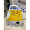 Image 2 : PlumbShop Plunge-N-Store Heavy Duty Plunger w/ Caddy
