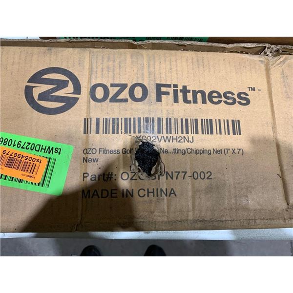 OZO Fitness Golf Practice Net for Backyard Driving - A Golf Swing Training Aid with Impact Screen Ne