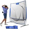 Image 3 : OZO Fitness Golf Practice Net for Backyard Driving - A Golf Swing Training Aid with Impact Screen Ne