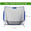 Image 5 : OZO Fitness Golf Practice Net for Backyard Driving - A Golf Swing Training Aid with Impact Screen Ne
