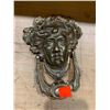 Image 1 : Brass Victorian Art Nouveau Style Face Door Knocker