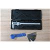 Image 1 : LOT:JAUGE D'ÉPAISSEUR & ÉTRIER NUMÉRIQUE iP54 STAINLESS HARDENED iP54