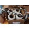 Image 1 : LOT:4 ROULEAUX DE FILM ÉTIRABLE & DISTRIBUTRICE