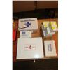 Image 1 : LOT DE 4 TROUSSE DE PREMIERS SOINS ET GAUZES
