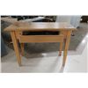 Image 1 : BUREAU EN BOIS AVEC TIROIR 40"x17"x30"