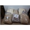 Image 1 : LOT DE 6 COUVERTS DE SOFA ASST