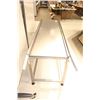 Image 2 : TABLE INOX 78"x24"x28"