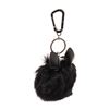 Image 3 : Christian Dior Cookie Bag Charm Leather and Fur Black