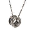Image 3 : Bvlgari Silver B.Zero 1 Pendant Necklace