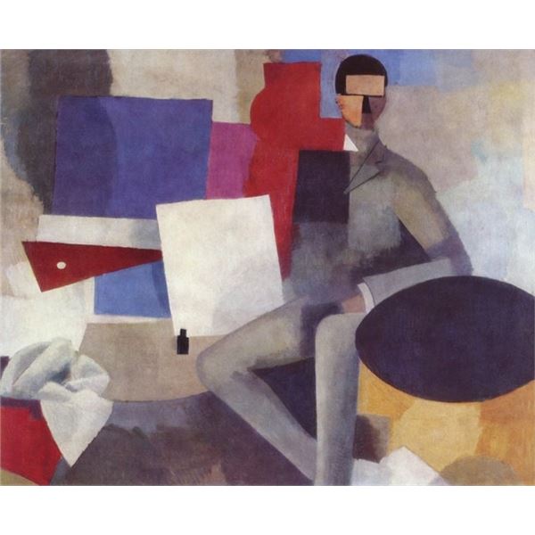 La Fresnaye - Sitting Man