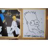 Image 2 : NO RESERVE AUTOGRAPHED ORIGINAL BART SIMPSON SKETCH BY MATT GROENING