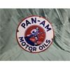 Image 1 : NO RESERVE PAN-AM MOTOR-OIL SIGN 