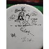 Image 2 : VERY RARE AUTOGRAPHED FRAMED DRUM SKIN KURT COBAIN AND NIRVANA INC COA